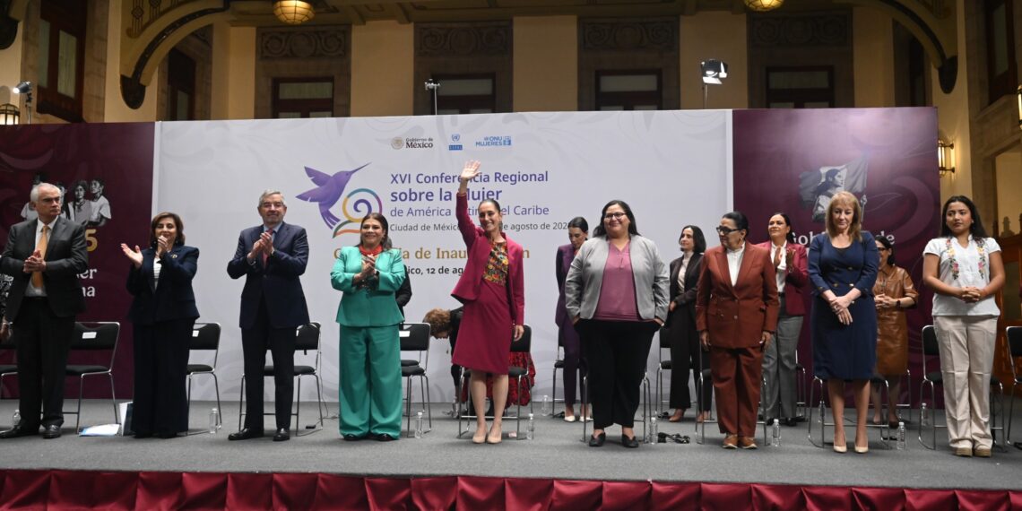 En México y en el mundo es tiempo de mujeres: Presidenta Claudia Sheinbaum inaugura XVI Conferencia Regional sobre la Mujer de América Latina y el Caribe