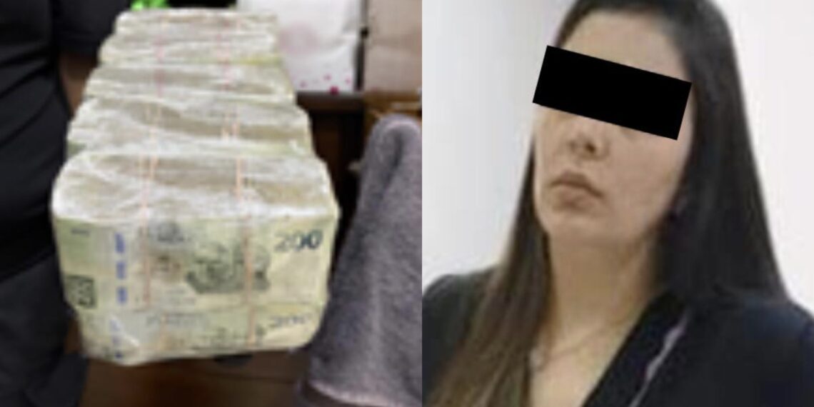 Detienen a una mujer en Guasave y confiscan más de 2.5 millones de pesos, autos, cartuchos y joyas