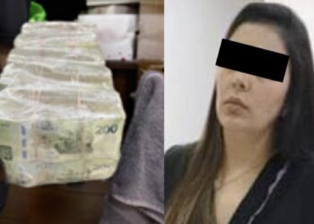 Detienen a una mujer en Guasave y confiscan más de 2.5 millones de pesos, autos, cartuchos y joyas