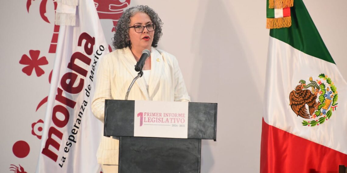 Rinde Graciela Domínguez Nava, Primer Informe Legislativo