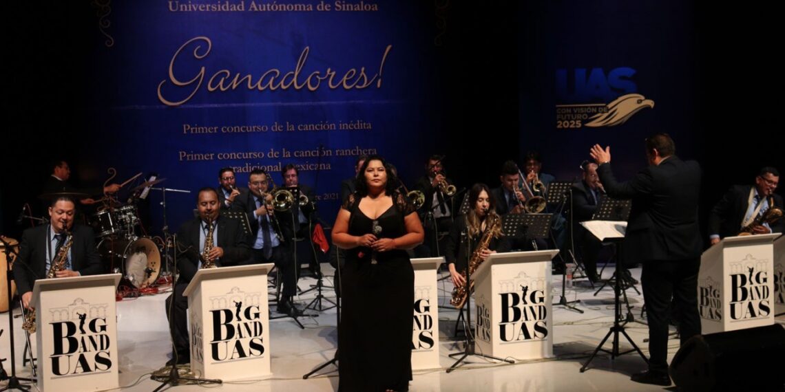 Todo listo para la gran final del 5° Concurso de la Canción Inédita UAS 2025 que se celebrará el próximo 26 de agosto en la Torre Académica