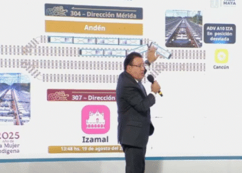 “Es una anomalía que se debe analizar”: director del Tren Maya niega descarrilamiento en la estación Izamal 