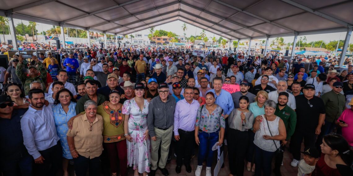 Arranca Gobernador Rocha entrega de motores y pangas a cooperativas pesqueras, con inversión de 75 MDP