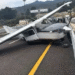 Avioneta aterrizó de emergencia en la Maxipista Culiacán-Mazatlán por falta de combustible: SSPE