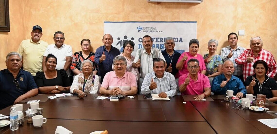 Jubilados de la UAS anuncian la creación de una nueva asociación civil en defensa de sus derechos y en apoyo a la institución rosalina