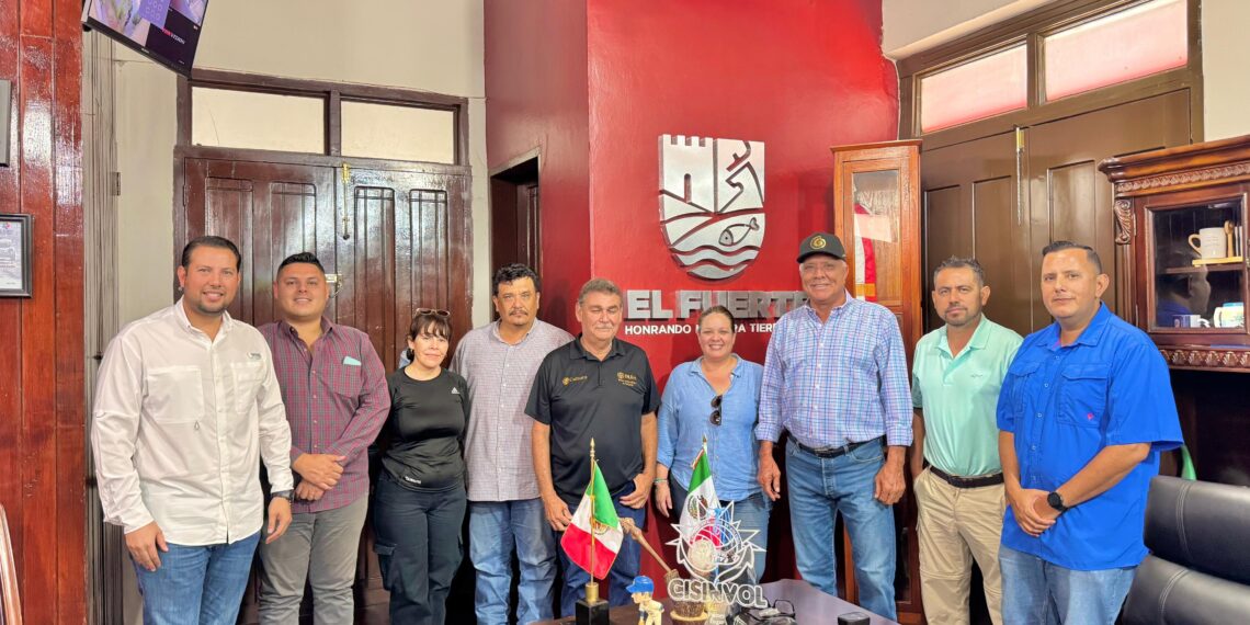 Alcalde Gildardo Leyva se reúne con personal del INAH para dar continuidad a proyectos culturales en El Fuerte