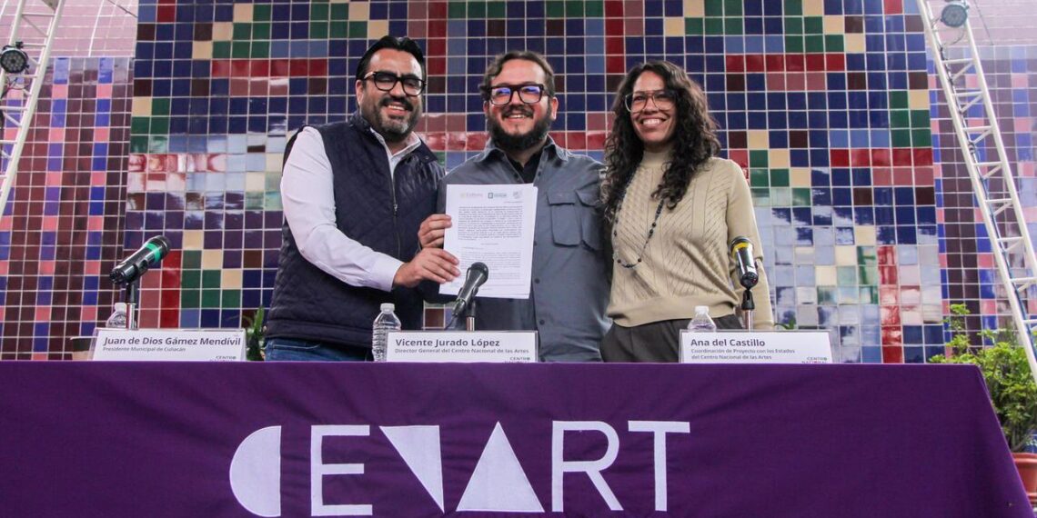 Culiacán es el primer municipio del país en firmar convenio con CENART para realizar actividades artísticas y culturales