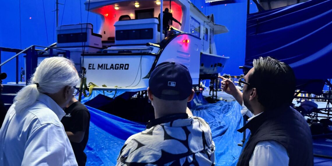 En alianza con Estudios Churubusco, Juan de Dios Gámez impulsa construcción de un foro de grabaciones