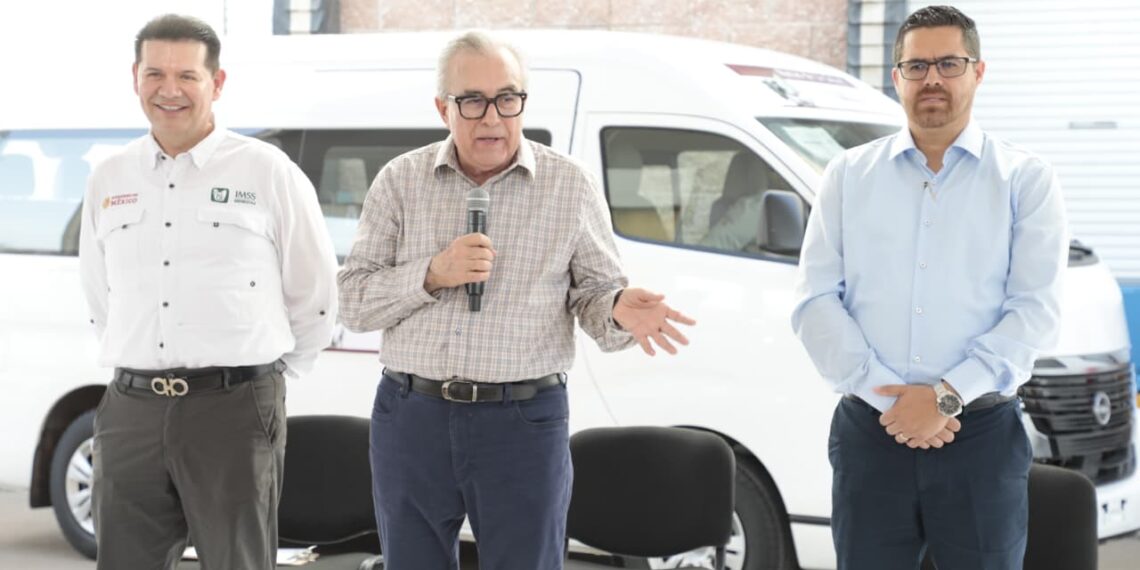 Gobernador Rocha da el banderazo de inicio de las Rutas de la Salud para abastecer Centros de Salud