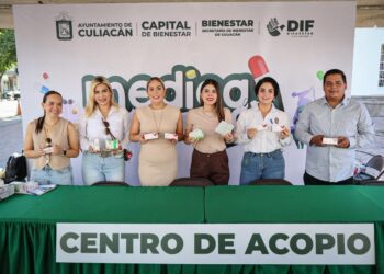DIF Culiacán y Secretaría de Bienestar ponen en marcha el centro de acopio Medicatón 2025