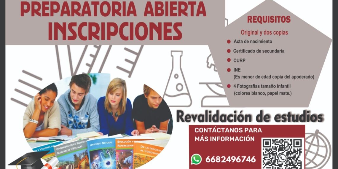 SEPyC abre inscripciones para Preparatoria Abierta en Los Mochis – NR | NOTICIAS
