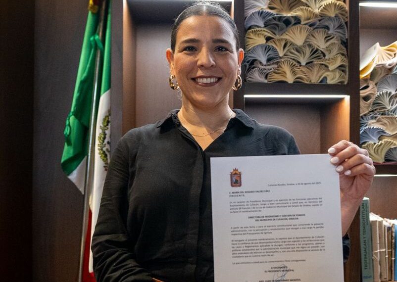 Juan de Dios Gámez nombra a María del Rosario Valdez Páez como directora de Inversiones y Gestión de Fondos del Municipio