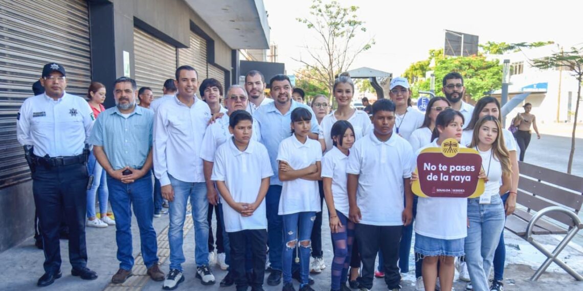 Ahome conmemora el Día Mundial del Peatón con llamado al respeto mutuo en la vía pública