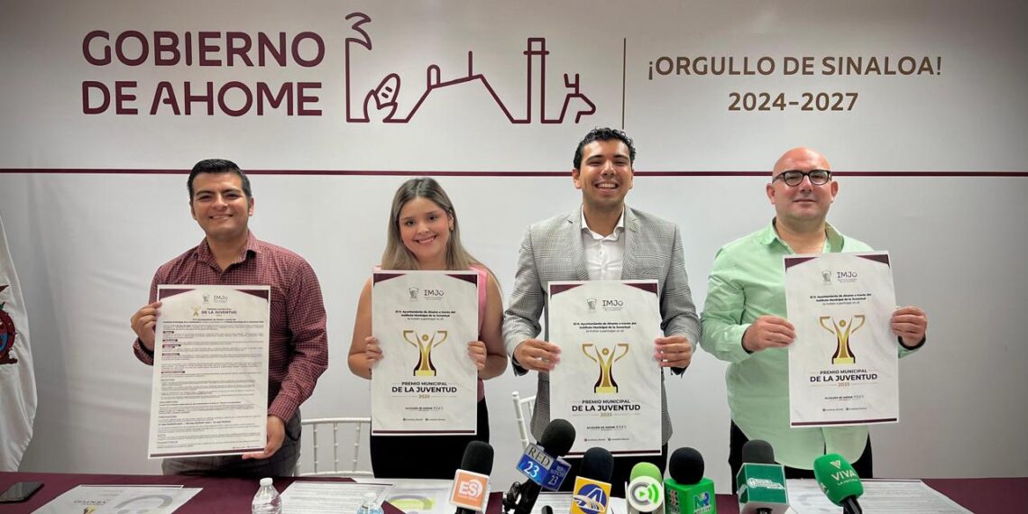 Convocan al Premio Municipal de la Juventud 2025 en Ahome