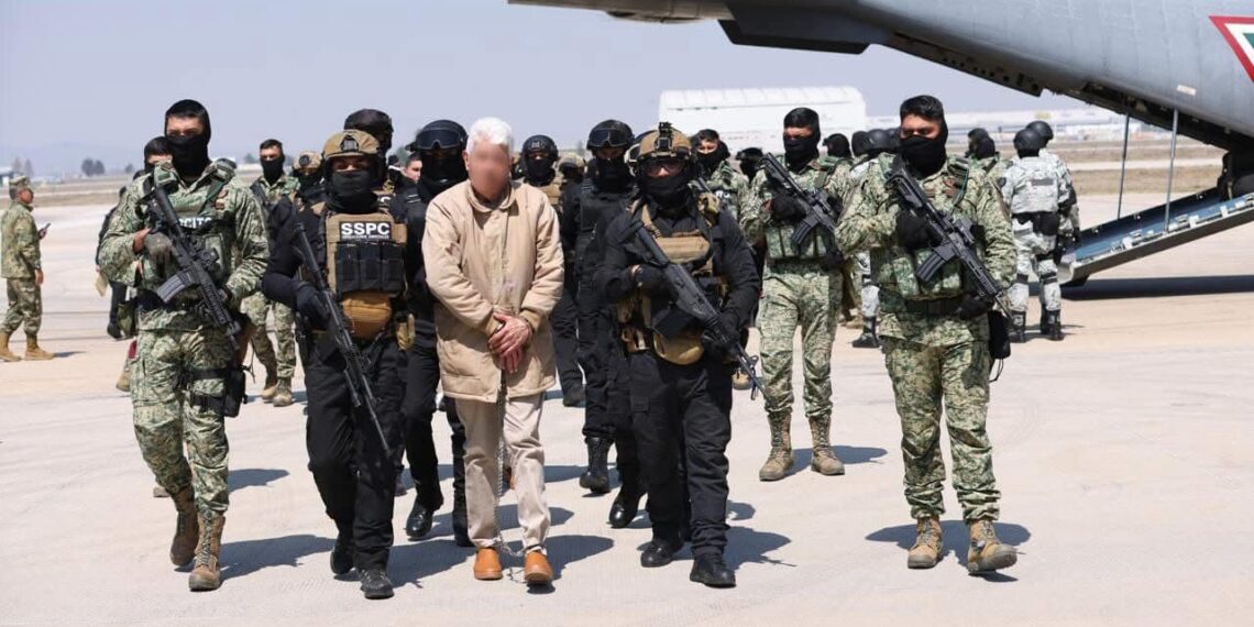 Esta es la lista de los reos entregados a Estados Unidos por México