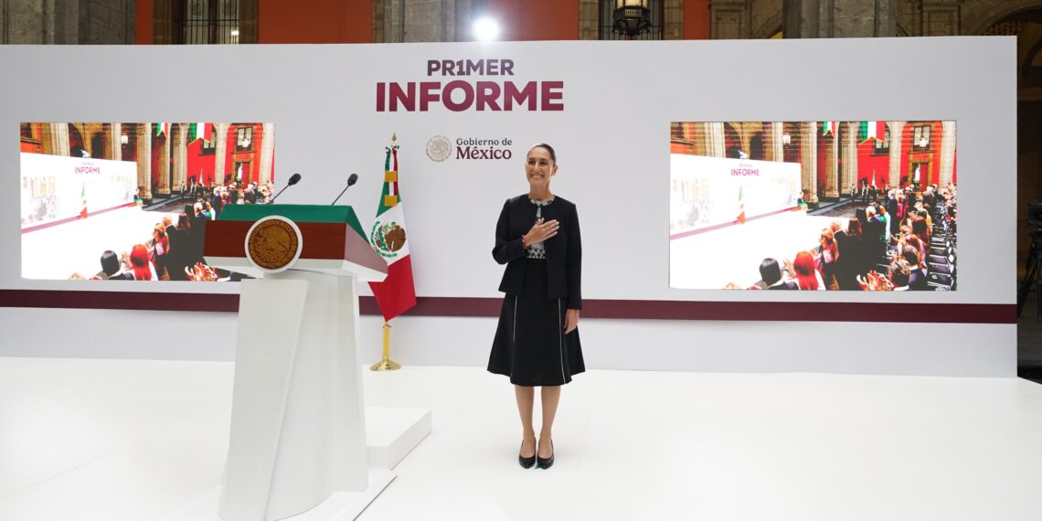 Vamos bien y vamos a ir mejor: Presidenta Claudia Sheinbaum en su Primer Informe de Gobierno
