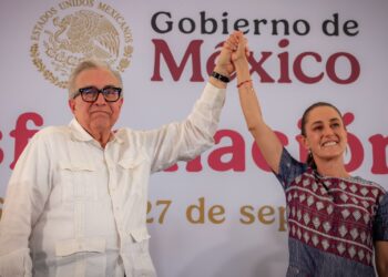 La presidenta Claudia Sheinbaum es una mujer de Estado: Gobernador Rocha Moya