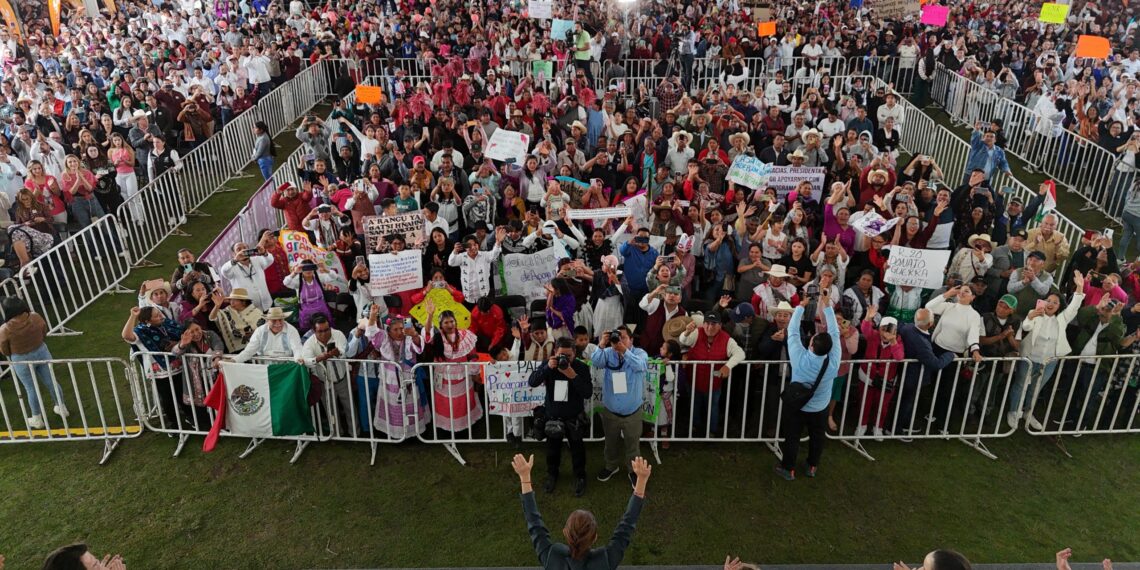 La Independencia se conquista todos los días: Presidenta Claudia Sheinbaum desde EDOMEX en el marco de los festejos por el 15 de Septiembre