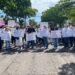 Marchan en memoria de maestra asesinada en ataque armado en Altata, Navolato