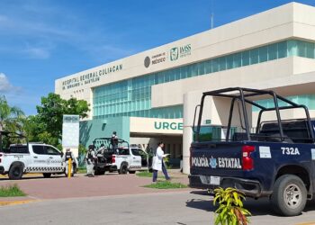 Alerta en el Hospital General de Culiacán por presencia de sospechoso; refuerzan seguridad