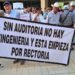 Jubilados y trabajadores de la UAS protestan contra reingeniería financiera
