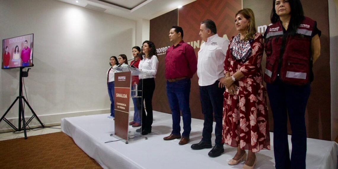 En Morena no hay impunidad, asegura Luisa María Alcalde en Sinaloa
