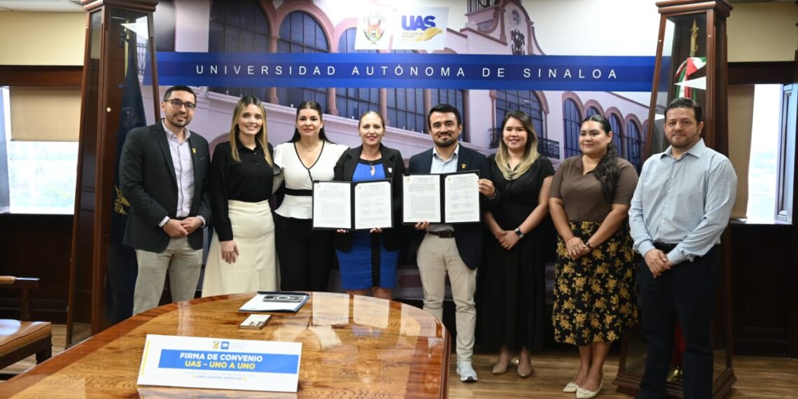 La UAS y UNOAUNO firman convenio de colaboración para brindar a los estudiantes herramientas para convertirse en líderes y agentes de cambio