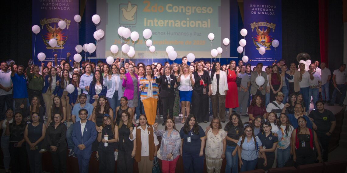 Concluye de manera exitosa el Segundo Congreso Internacional Derechos Humanos y Paz, impulsado por la UAS como un espacio de reflexión y diálogo