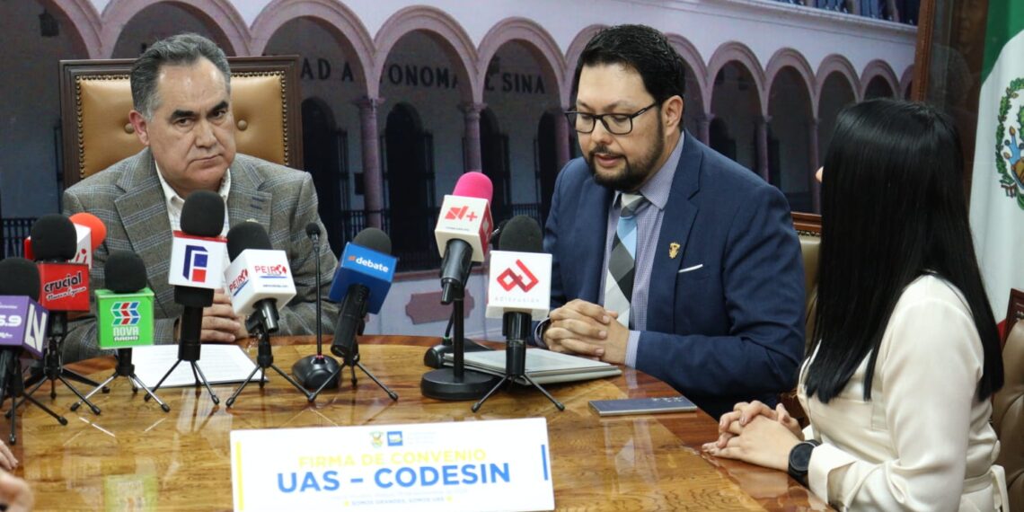 La UAS y el CODESIN firman Convenio de Colaboración dentro de la estrategia Sinaloa 10+, con una visión conjunta de planeación estratégica entre la academia y los sectores productivos