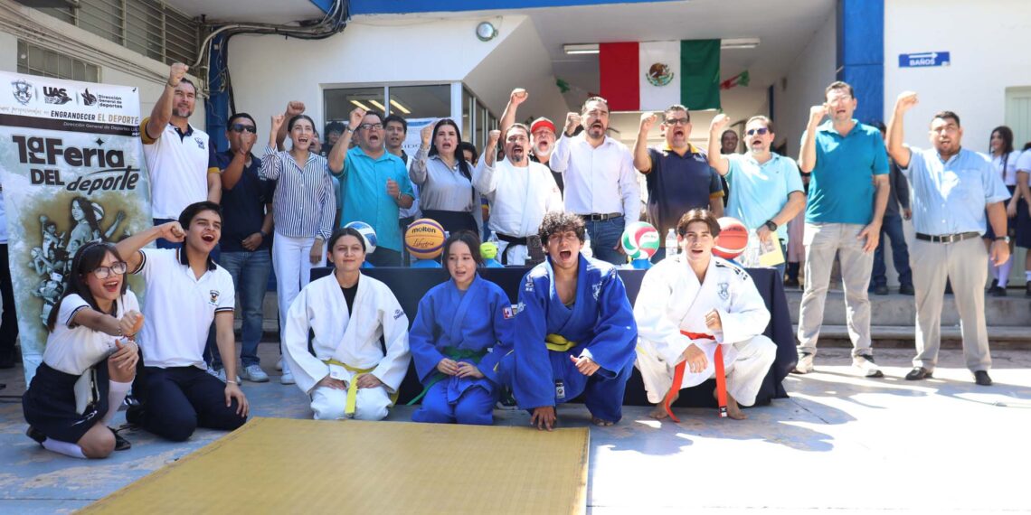 Llevan a la Preparatoria Hermanos Flores Magón la primera edición de la Feria del Deporte UAS, con más de 30 diferentes disciplinas