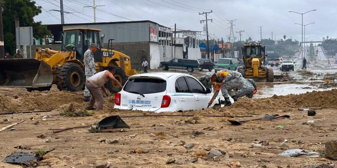 Sheinbaum da saldo de afectaciones por el huracán “Lorena” en el Pacífico