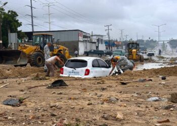Sheinbaum da saldo de afectaciones por el huracán “Lorena” en el Pacífico