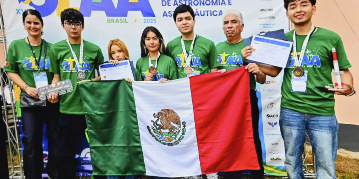 Estudiantes de bachillerato de la UAS destacaron en la 17ª Olimpiada Latinoamericana de Astronomía y Astronáutica, en Río de Janeiro, Brasil
