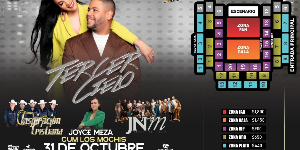 Una noche de fe y música llega a Los Mochis: Tercer Cielo en concierto – NR | NOTICIAS