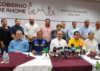 Alrededor de 200 familias afectadas por lluvias en Ahome; autoridades atienden la emergencia