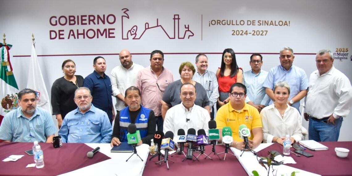 “Ahome está listo para atender cualquier contingencia por las lluvias”: Antonio Menéndez