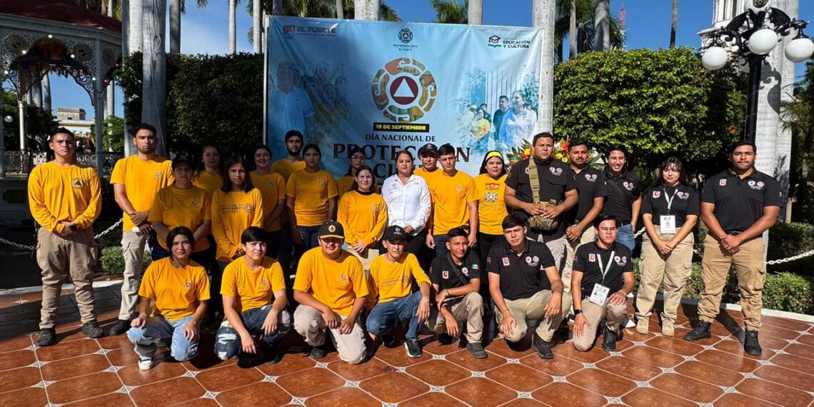 Ayuntamiento de El Fuerte conmemora el Día Nacional de Protección Civil