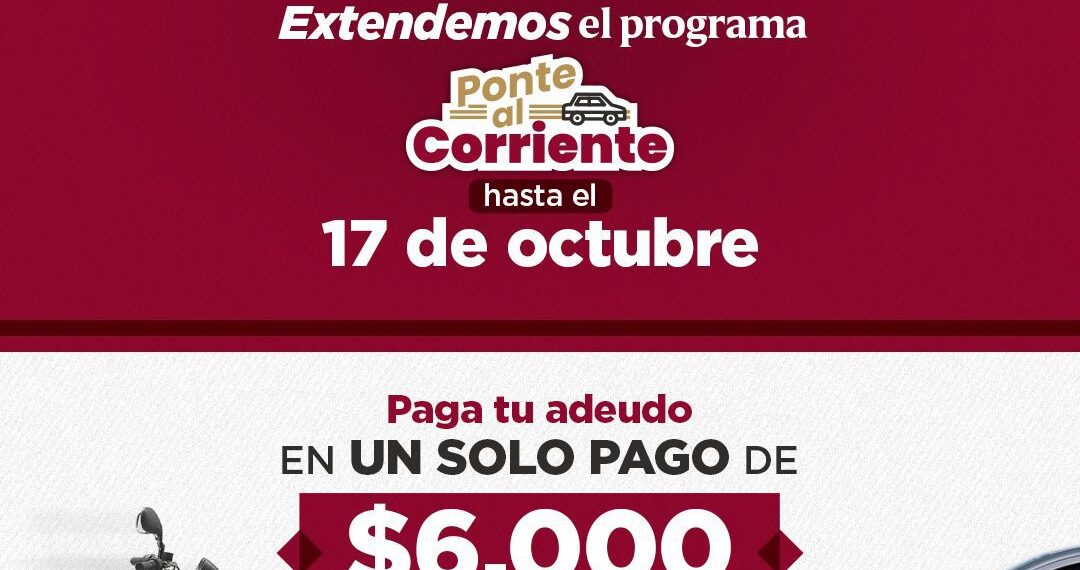 “SATES anuncia prórroga del programa “Ponte al Corriente” hasta el 17 de octubre”