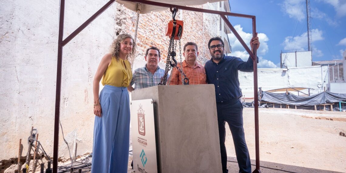 Inician obra de Torre de Especialidades Médicas en Centro Histórico de Culiacán