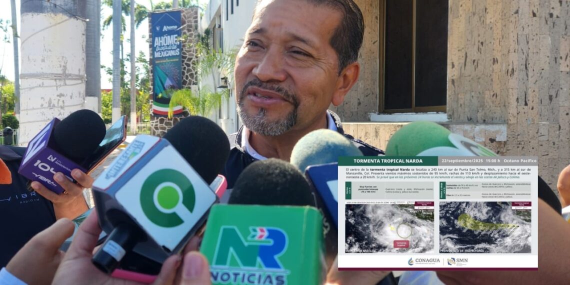 Tormenta Tropical Narda se intensifica; Protección Civil de Ahome llama a mantener la calma – NR | NOTICIAS