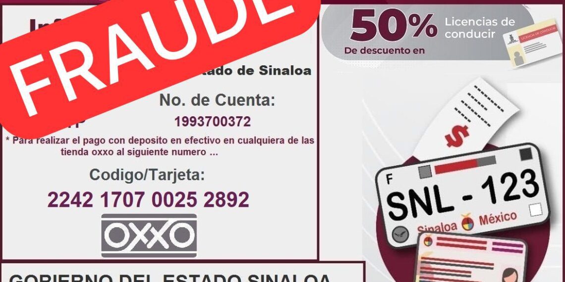 ”No seas víctima de fraude en trámites vehiculares”