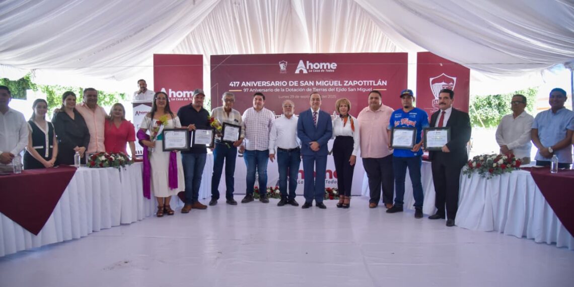 Traslado de Poderes Municipales y Sesión Solemne de Cabildo por el 417 Aniversario de San Miguel Zapotitlán