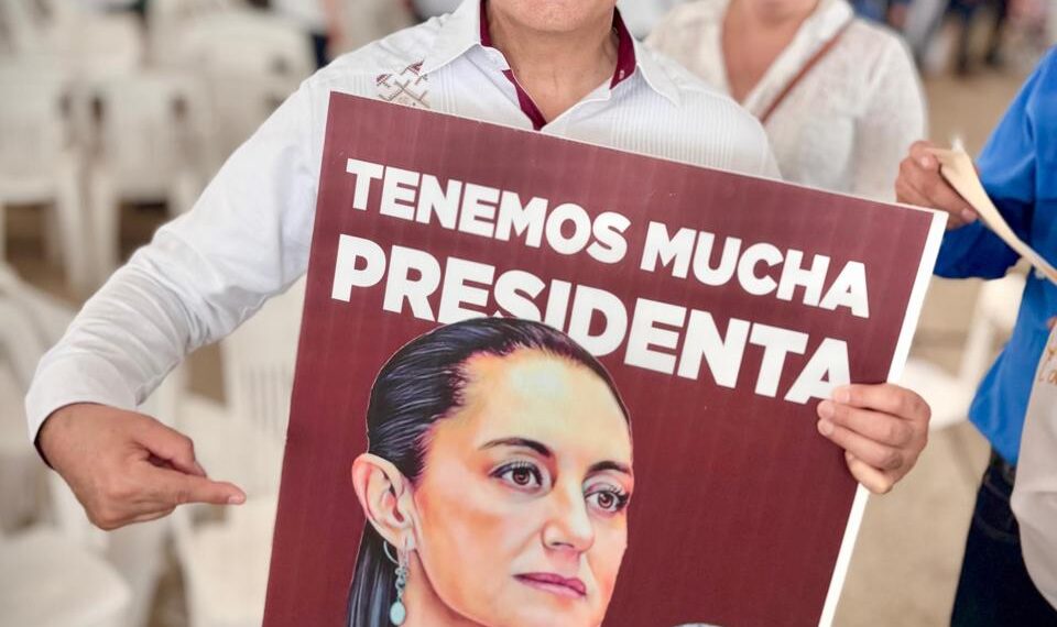 Alcalde Antonio Menéndez felicita a Claudia Sheinbaum por su primer año de Gobierno y destaca beneficios para Ahome