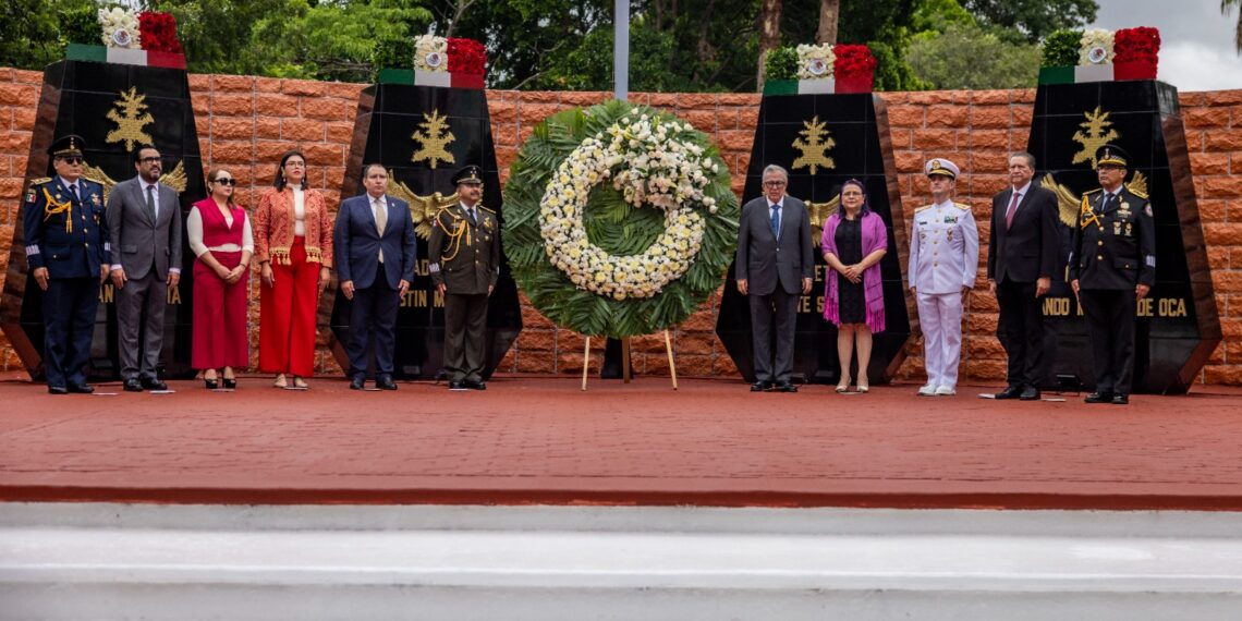 Asiste Gobernador Rocha a ceremonia por aniversario 178 de la Gesta Heroica de Chapultepec