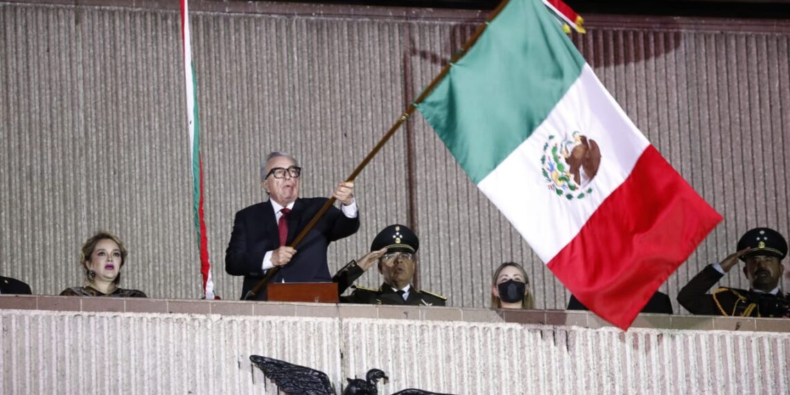 Gobernador Rocha Moya conmemora el 215 aniversario del Grito de Independencia