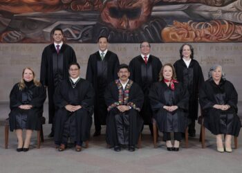 Revelan foto oficial de los nuevos ministros de la Suprema Corte