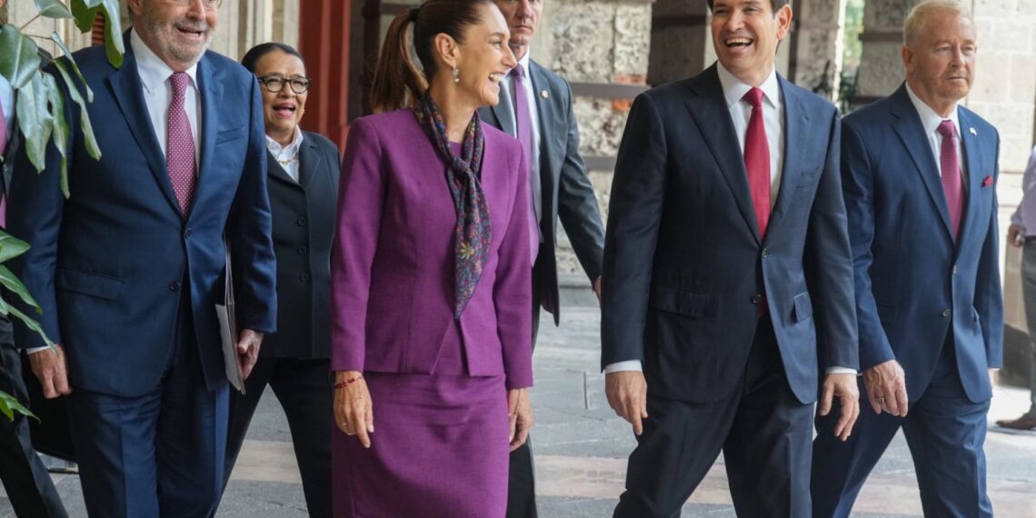 “Resultado es bueno para el país”: Sheinbaum tras encuentro con Marco Rubio