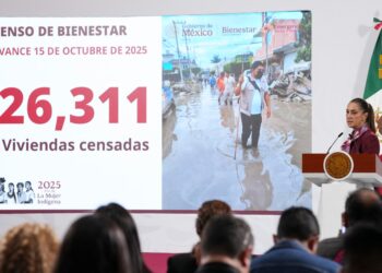 Presidenta Claudia Sheinbaum reconoce convicción y sacrificio de trabajadores de la CFE; se tiene un 93% de avance en restablecimiento del suministro eléctrico