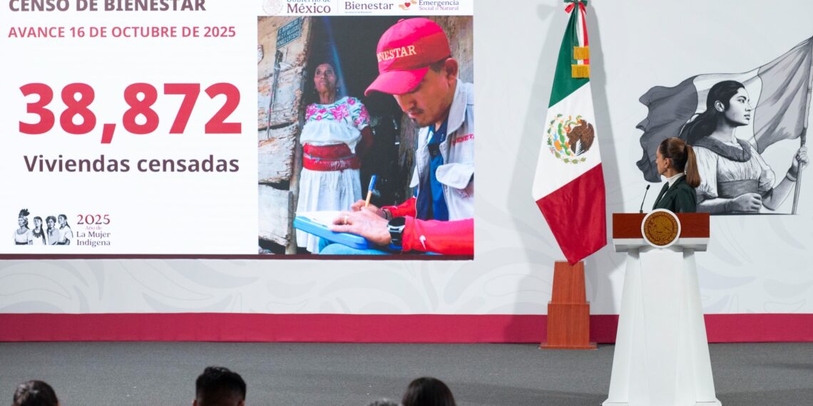 Gobierno de México: las y los servidores de la nación han censado 38 mil 872 viviendas afectadas por las lluvias