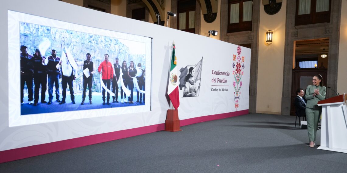 Presidenta Claudia Sheinbaum encabeza banderazo de inicio de la construcción de la Presa Tunal II en beneficio de 340 mil habitantes de Durango